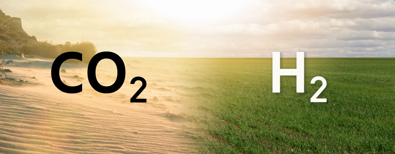 More Hydrogen = less CO2